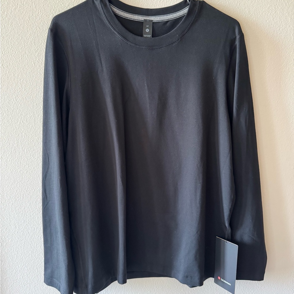 Lululemon Athletica Black Crew Neck Top